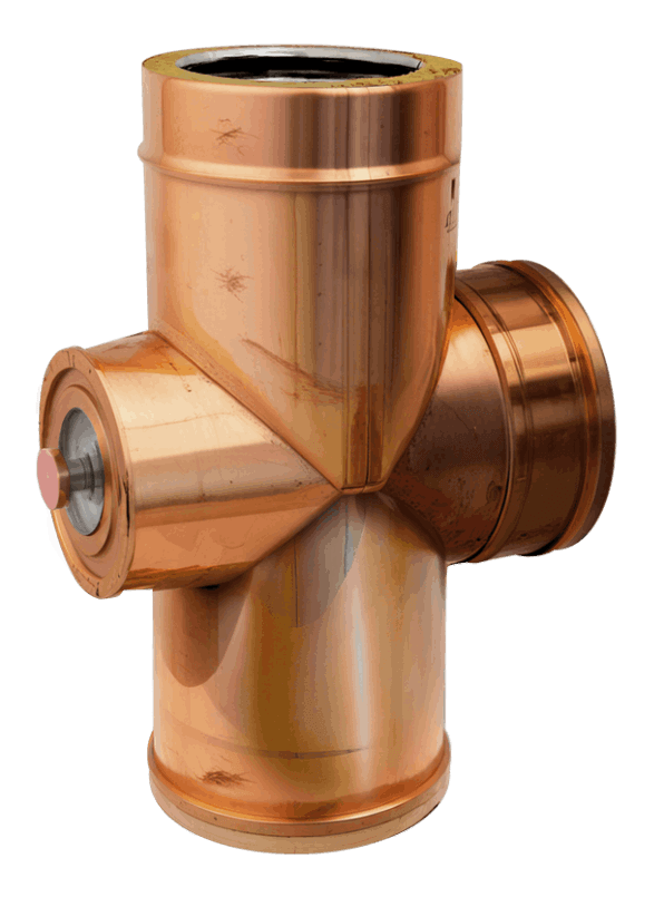 RACCORDO A 90° + ISPEZIONE